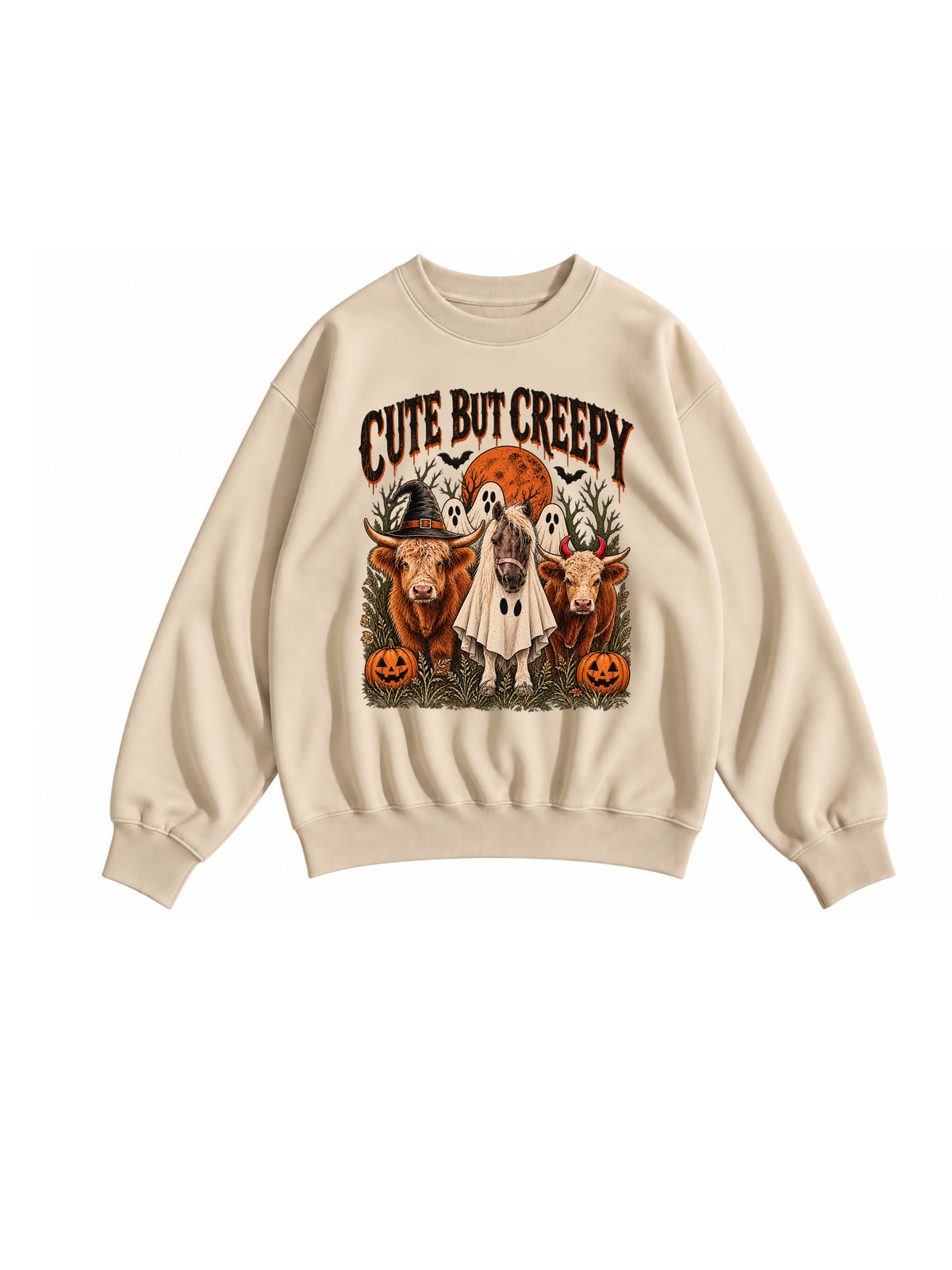 KIDS CUTE BUT CREEPY SWEATSHIRT