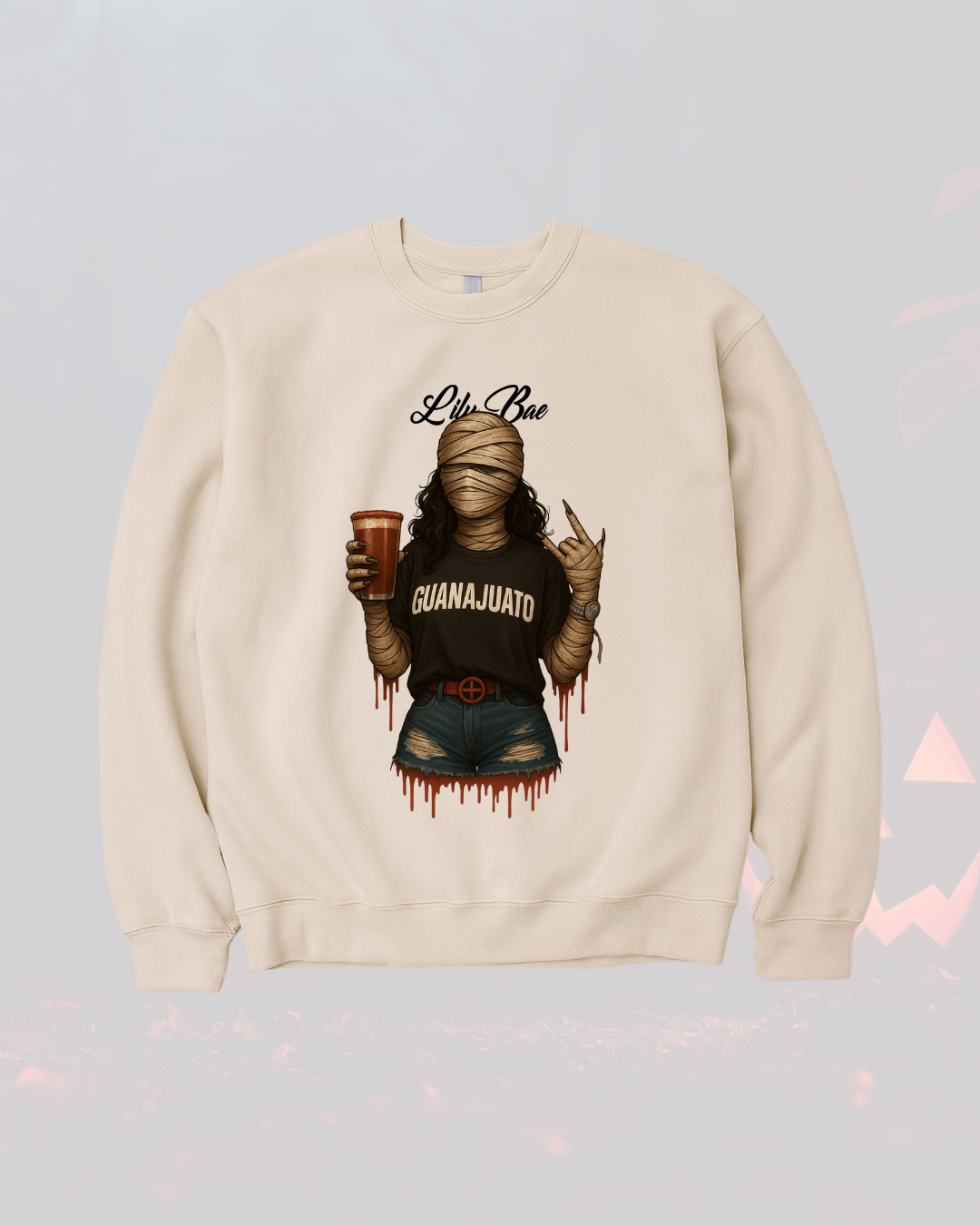 SPOOKY STATE CREWNECKS