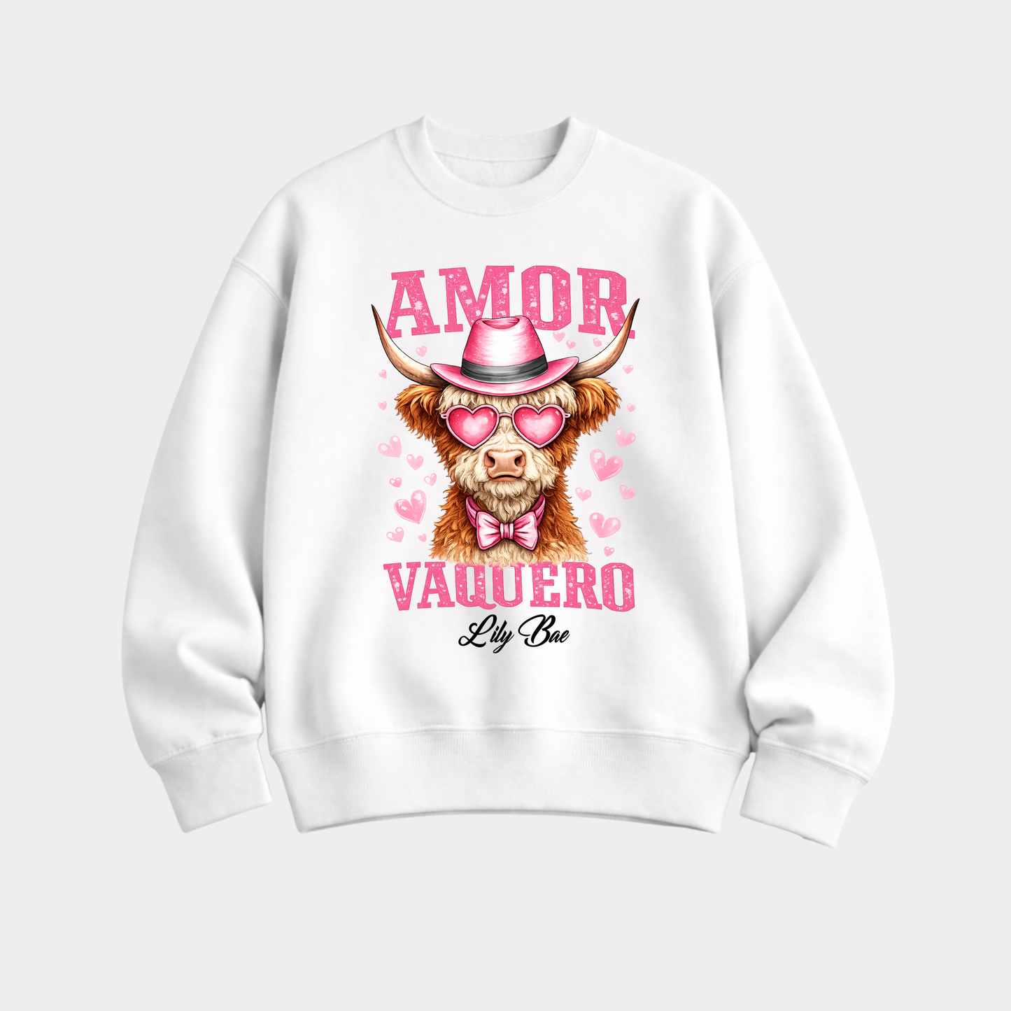 Amor Vaquero Chalino CREWNECK