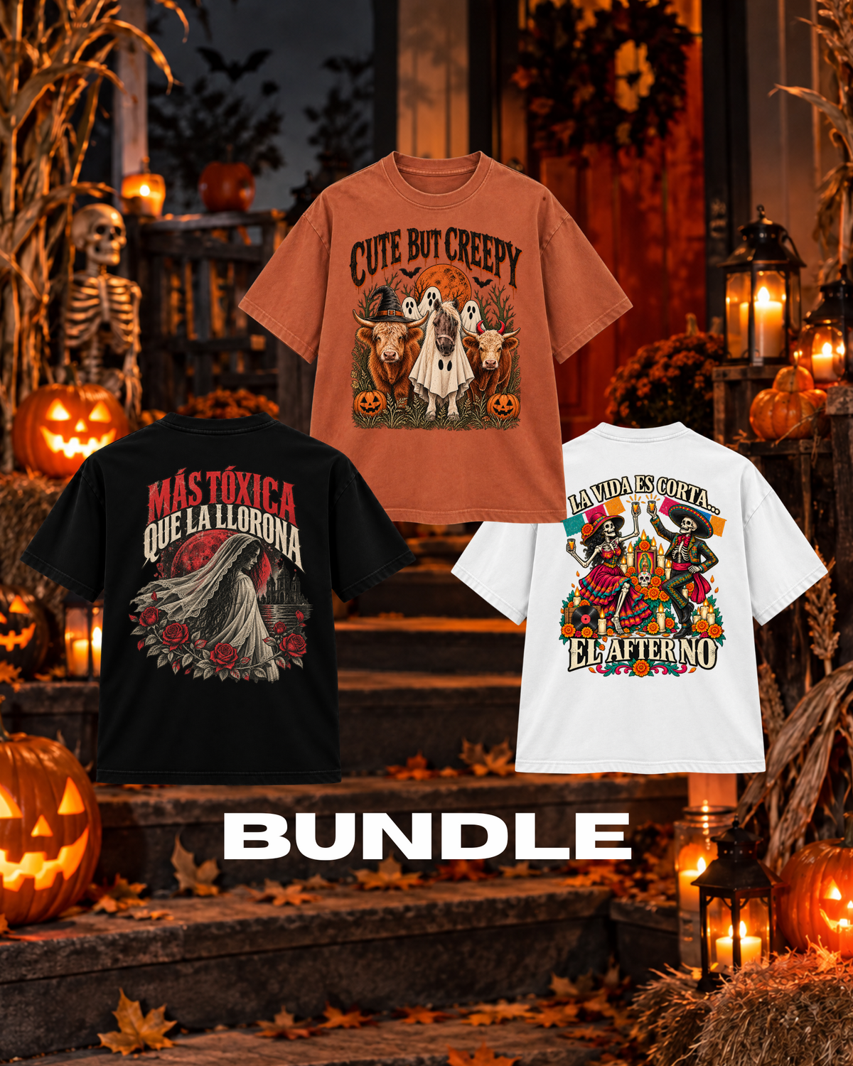 HALLOWEEN BUNDLE 3 T-SHIRT DEAL