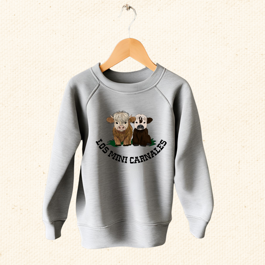 KIDS- LOS MINI CARNALES CREWNECK